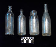 Bottles from 33-RO-1066, Ross Co., Ohio.